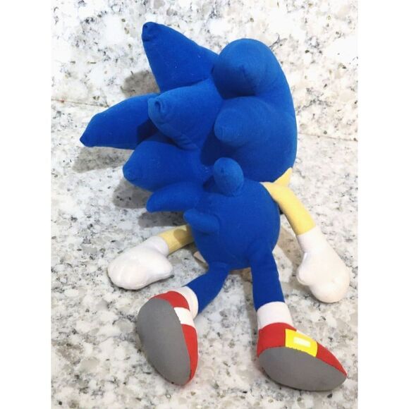 SONIC THE HEDGEHOG 12” PLUSH w/ TAG Toy Factory SEGA - Picture 3 of 8